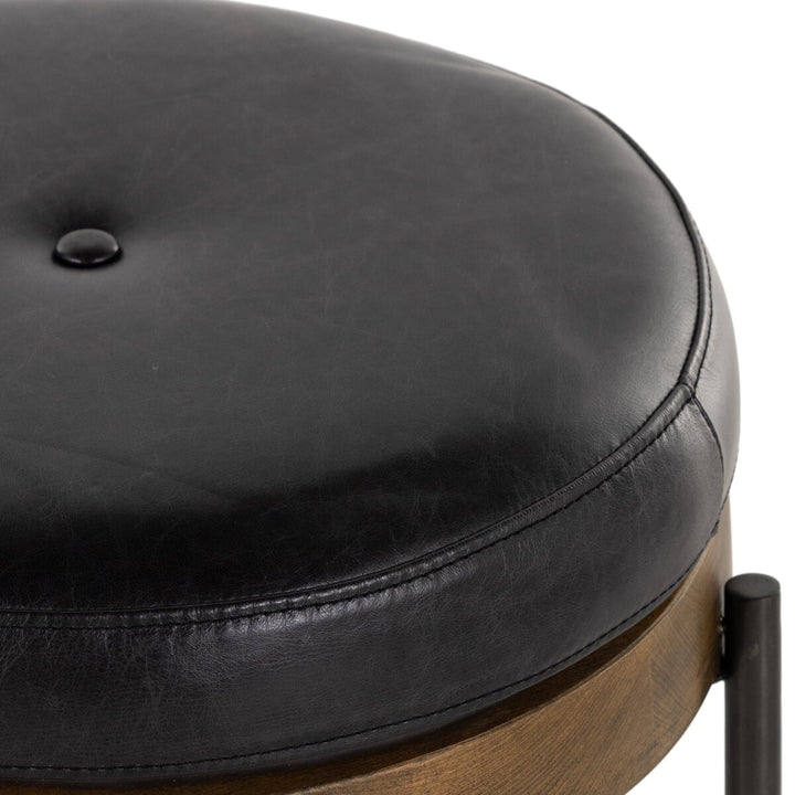 Edgar Accent Stool - Sonoma Black