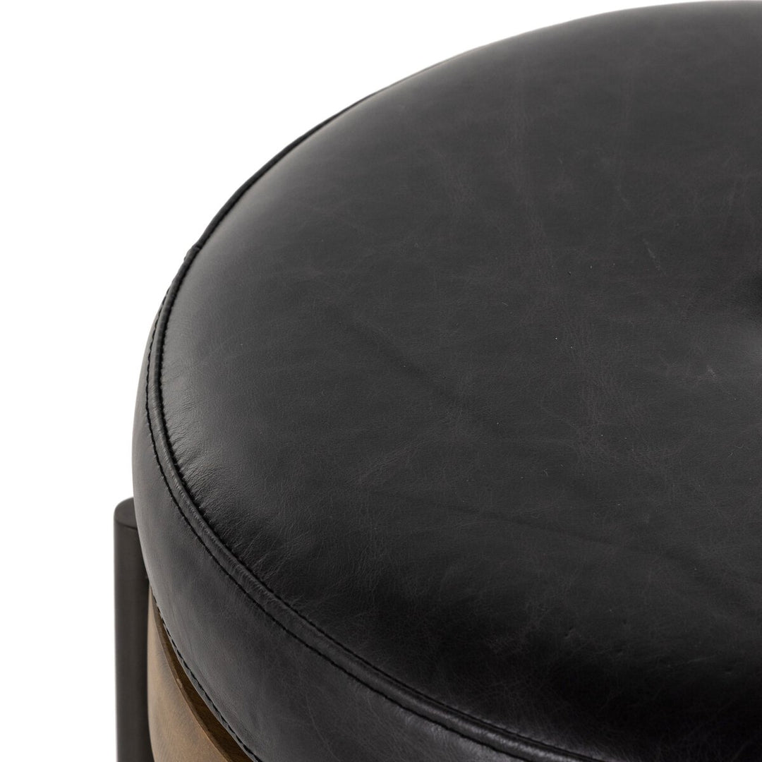 Edgar Accent Stool - Sonoma Black