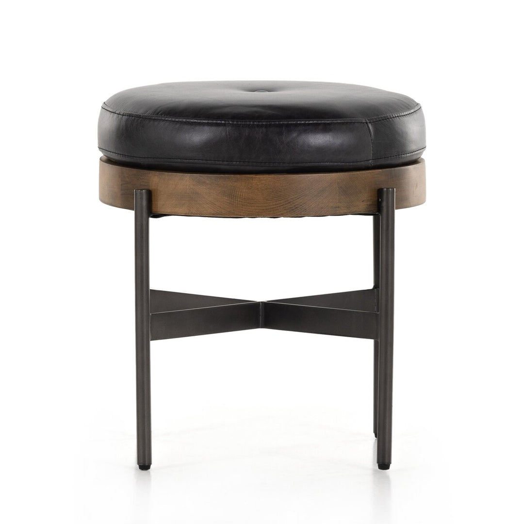 Edgar Accent Stool - Sonoma Black