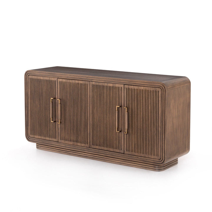 Stone Sideboard - Warm Espresso