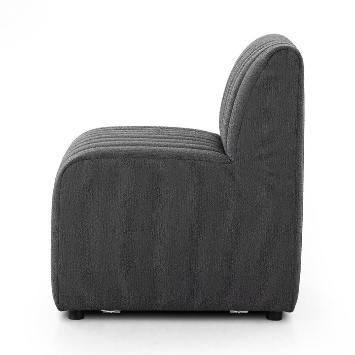 Build Your Own: Donovan Dining Banquette - Chair - Fiqa Boucle Charcoal