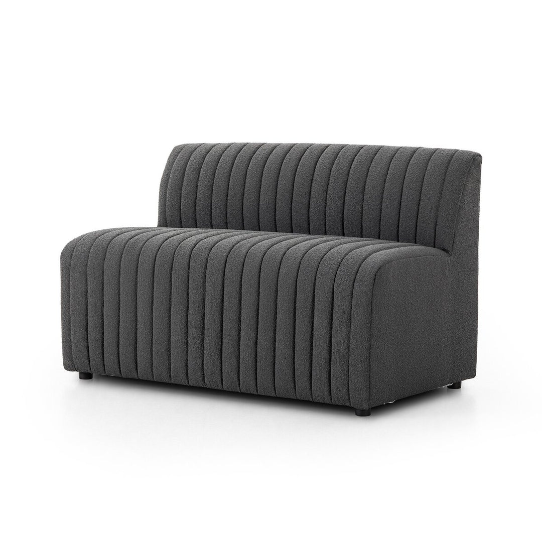 Build Your Own: Donovan Dining Banquette - 49" Bench - Fiqa Boucle Charcoal