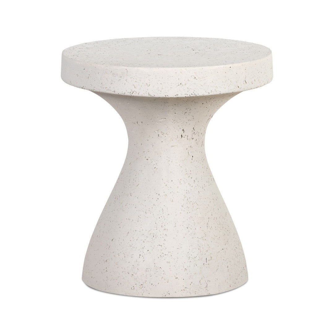 Koa Outdoor End Table - Textured Grey