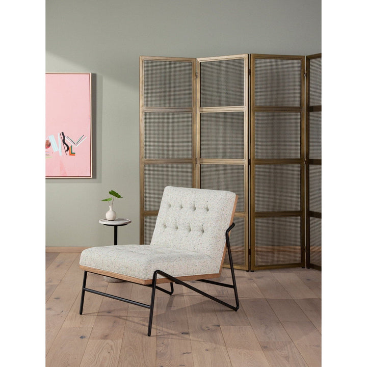 Riley Chair - Mabel Neutral Fleck