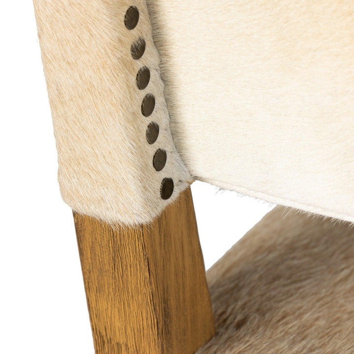 Vista Dining Chair - Light Hair on Hide