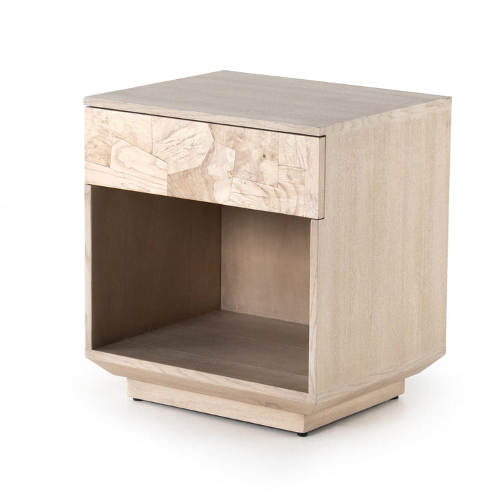 Odyssey Nightstand - White Mahogany