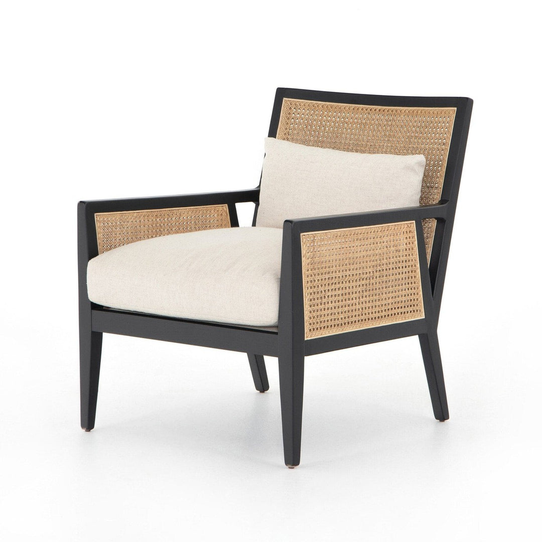 Angelina Cane Chair - Savile Flax