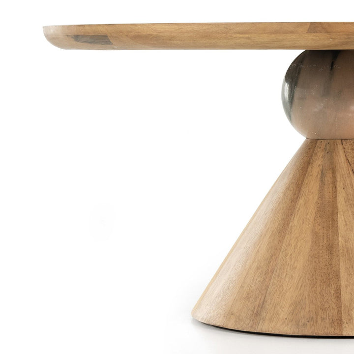 Belinda Dining Table - Smoked Honey