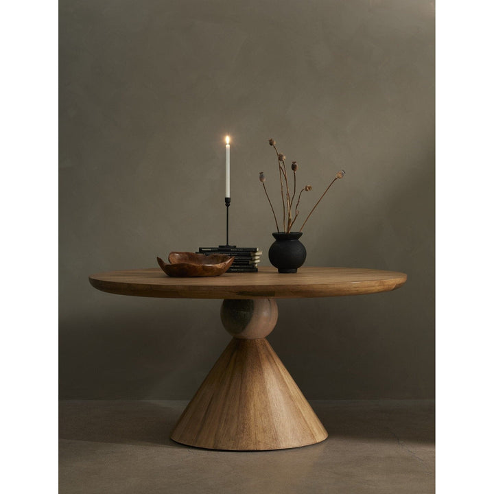 Belinda Dining Table - Smoked Honey