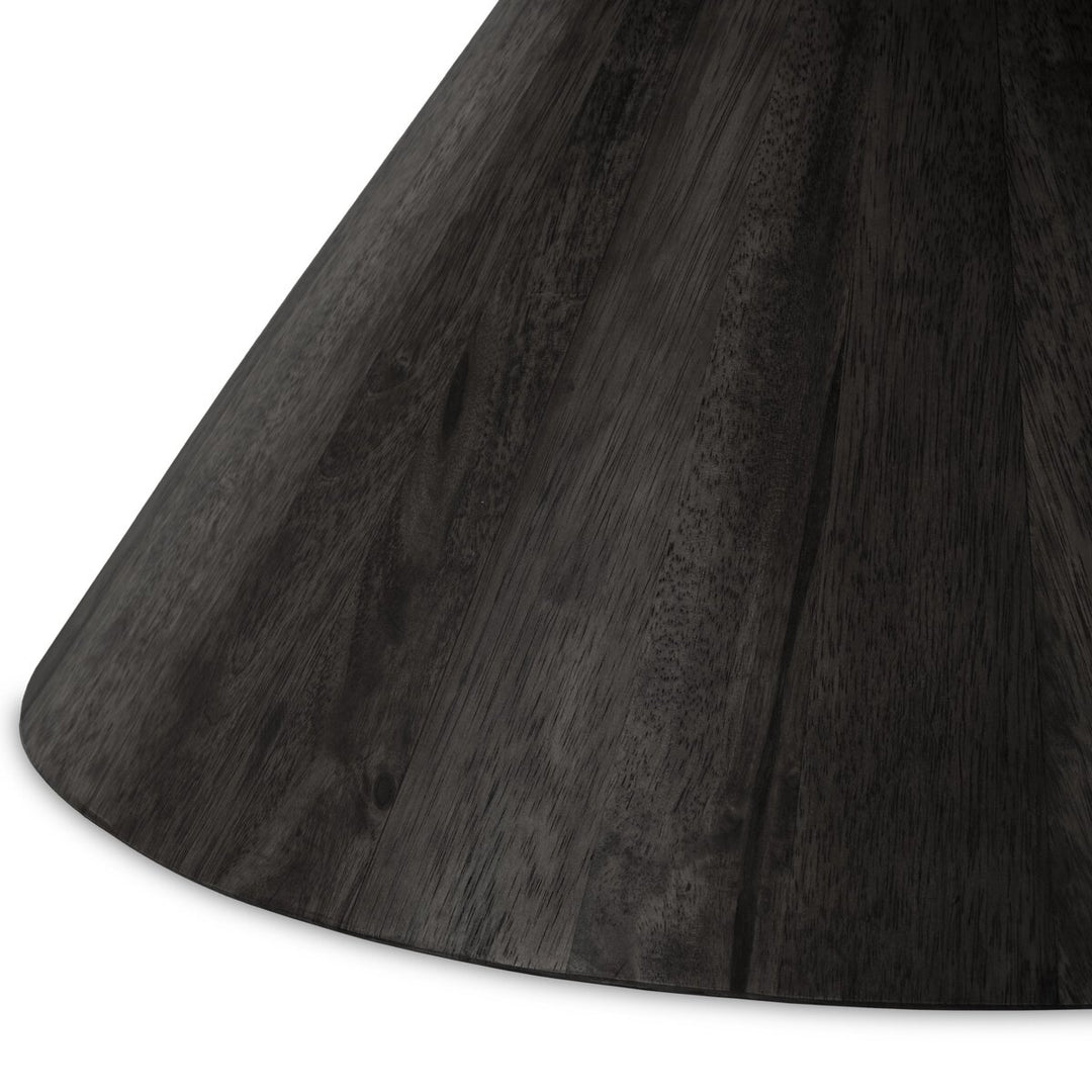 Juliana Dining Table - Worn Black Marble