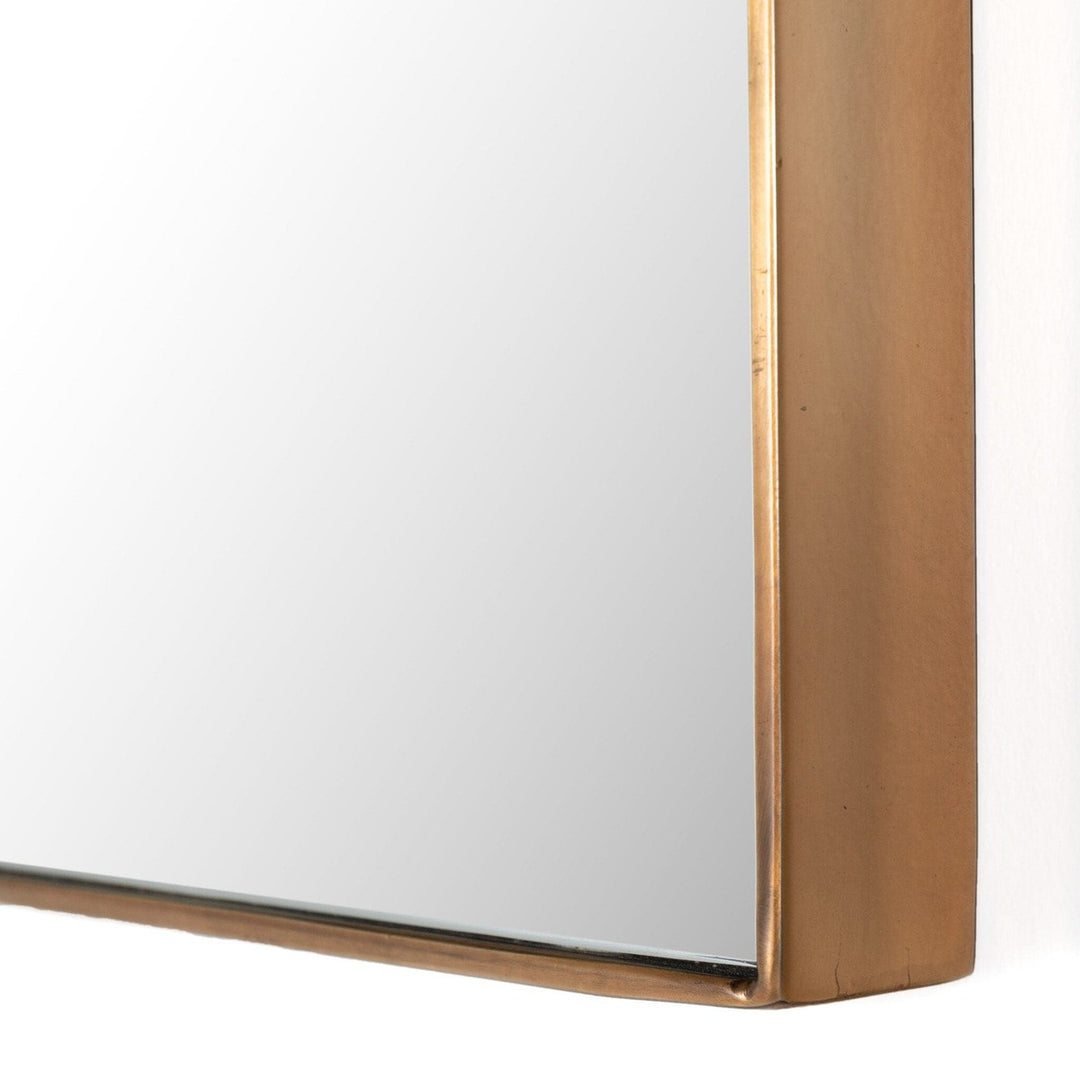 Gabriella Small Mirror - Polished Brass