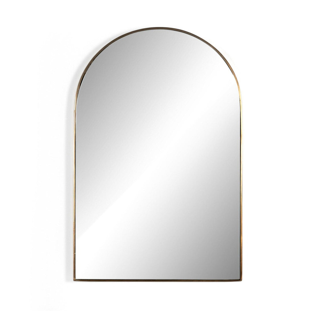 Gabriella Small Mirror - Polished Brass