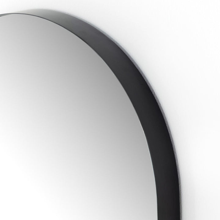 Regina Small Mirror - Iron Matte Black