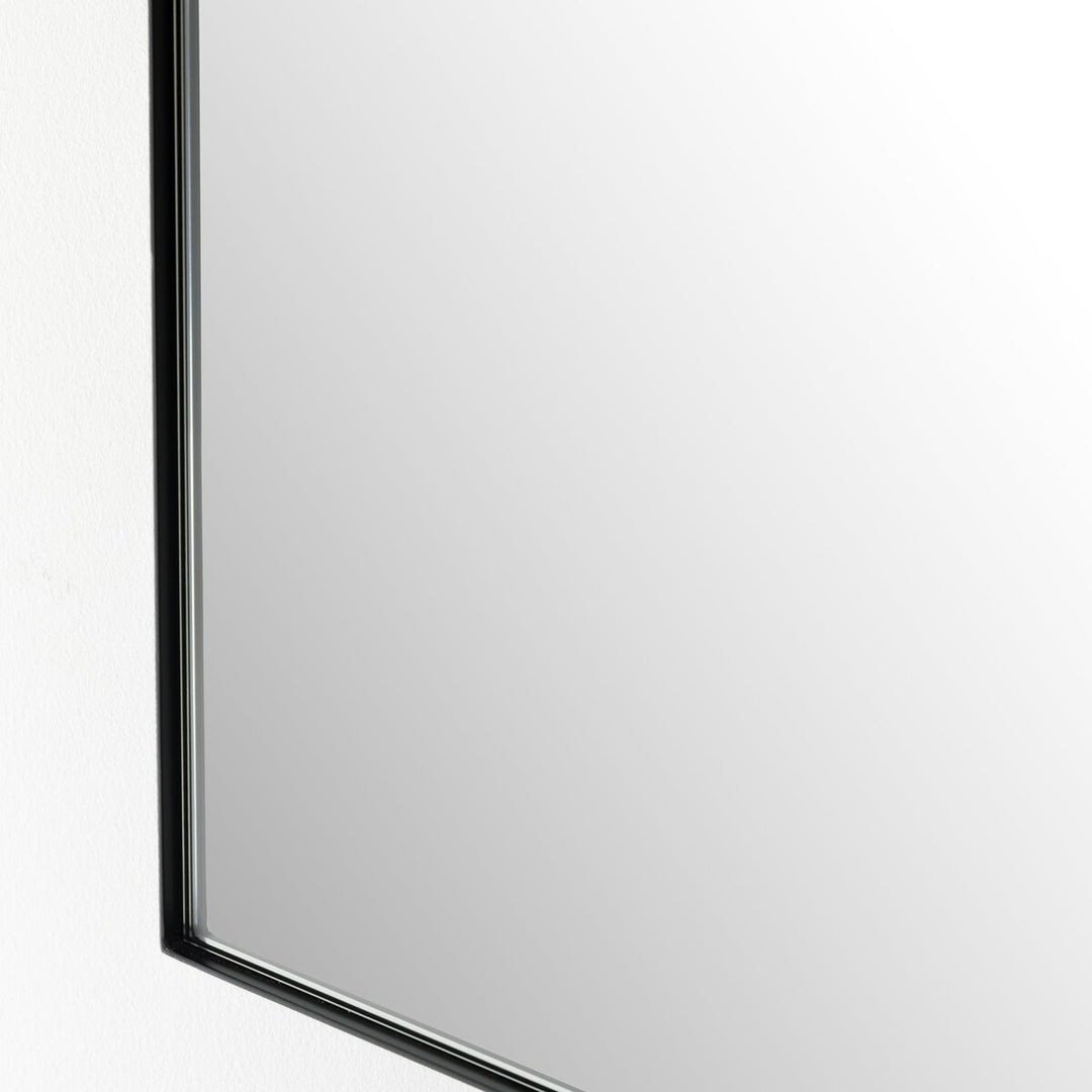 Regina Small Mirror - Iron Matte Black