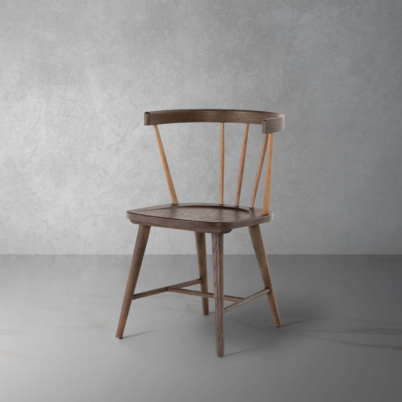 Naples Dining Chair-Light Cocoa Oak-Four Hands-FH-224596-001-Dining ChairsLight Cocoa Oak-1-France and Son