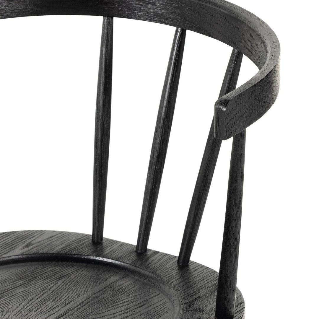 Nola Dining Chair - Black Oak