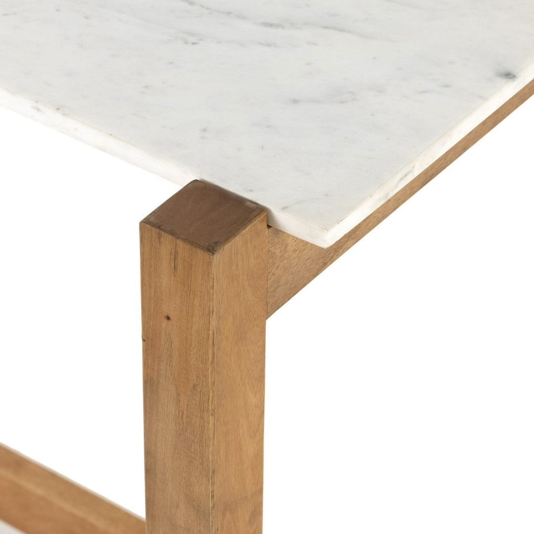 Scout Bar & Counter Table - Honed White Marble