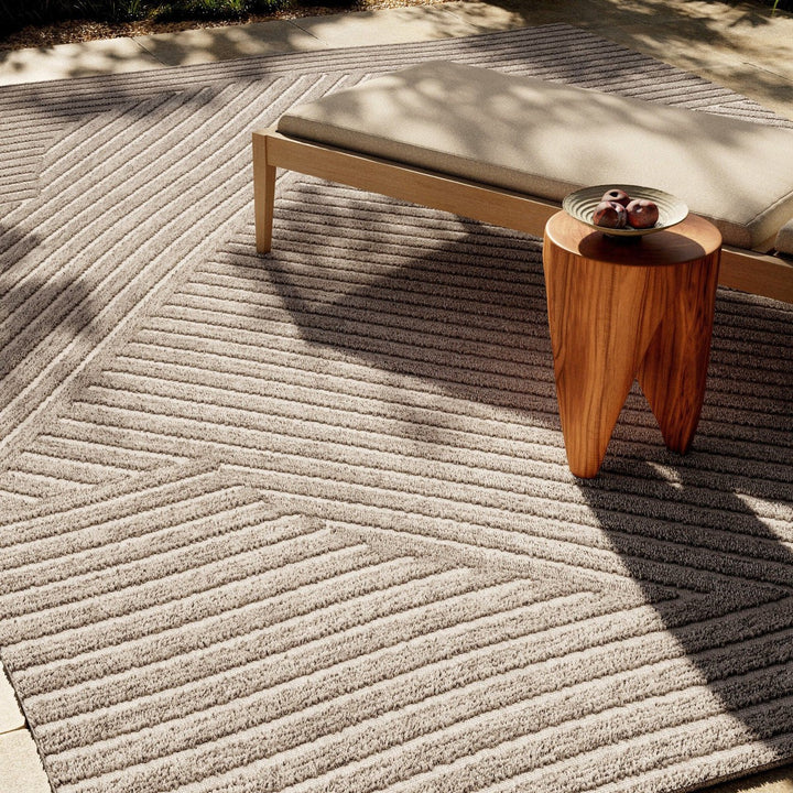 Camden Outdoor Rug - Heathered Natural