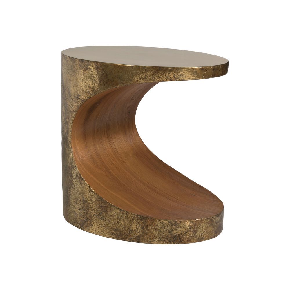 Side Tables Thornton Oval Side Table - Bronze