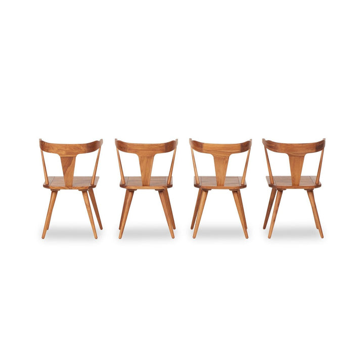 Coleman Outdoor Dining Chair - Natural Teak