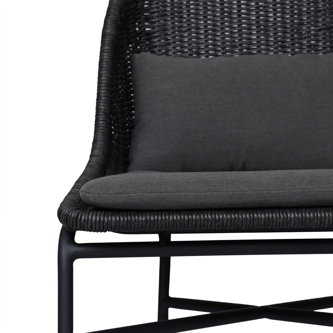 Zion Outdoor Dining Chair - Vintage Coal