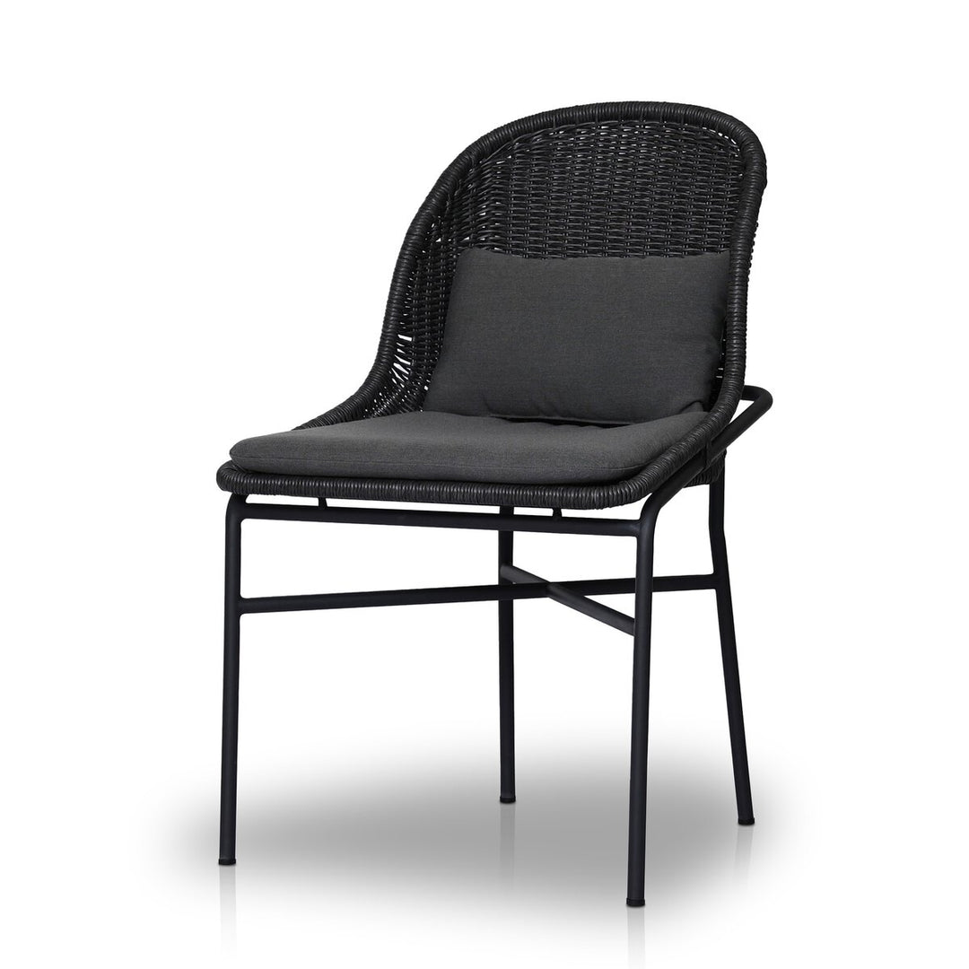 Zion Outdoor Dining Chair - Vintage Coal