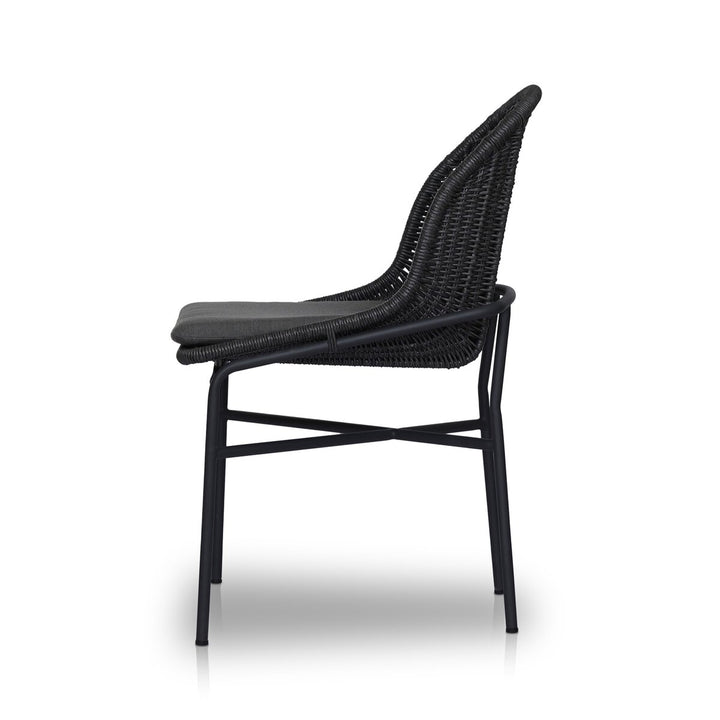 Zion Outdoor Dining Chair - Vintage Coal