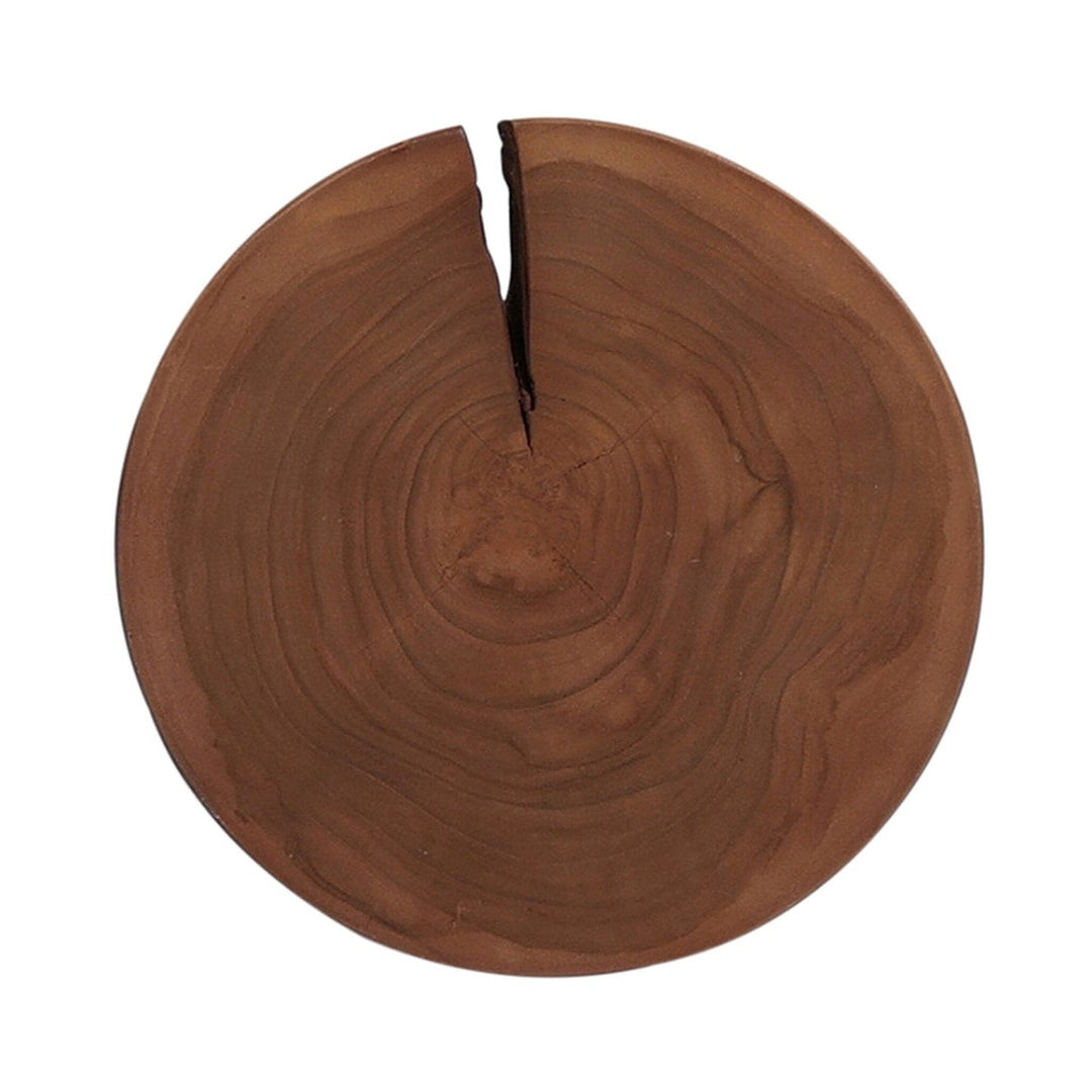 Philip Outdoor End Table - Natural Teak