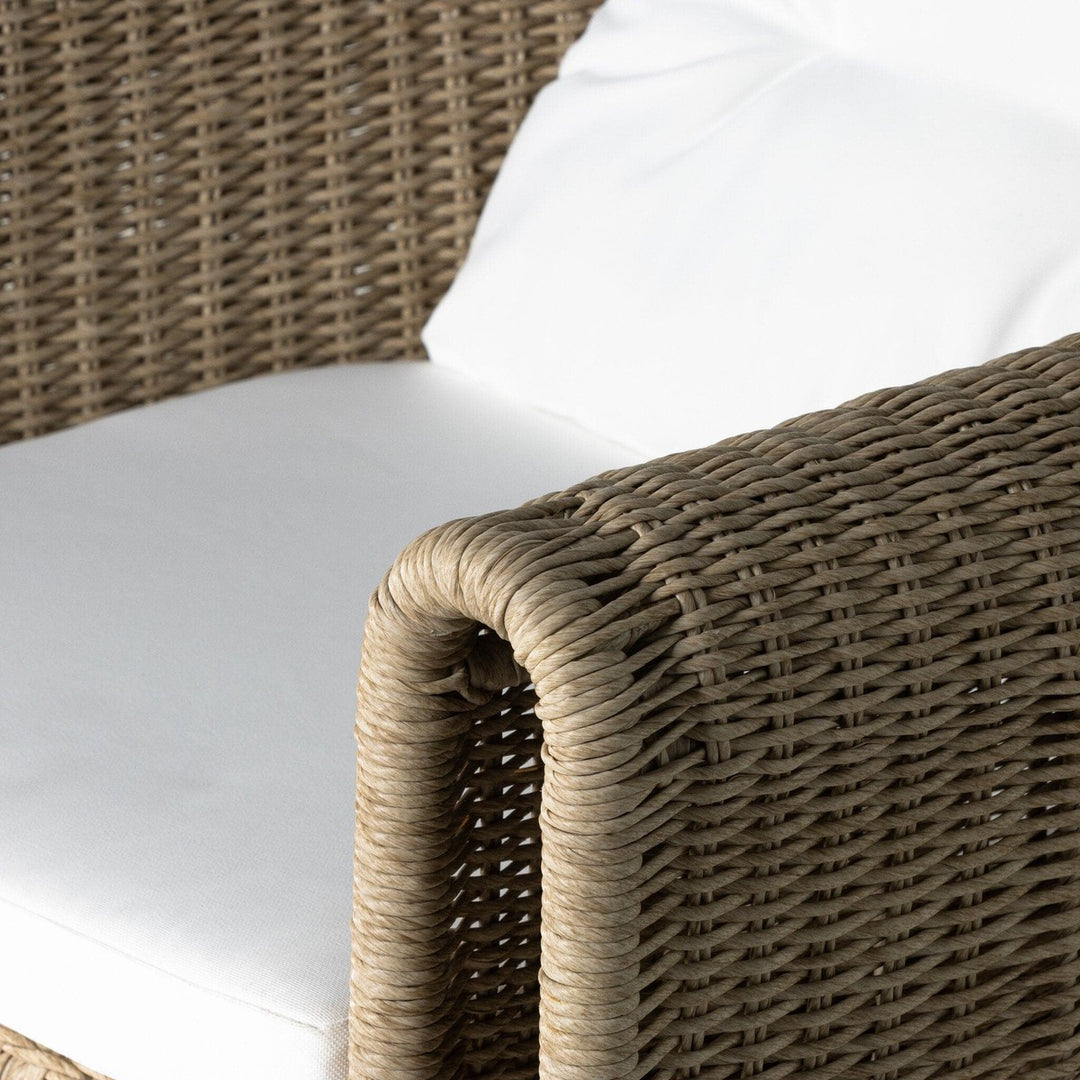 Sedona Woven Outdoor Chair - Stinson White