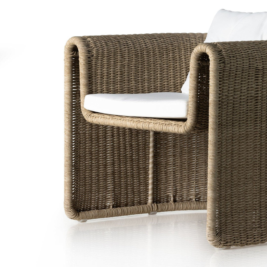 Sedona Woven Outdoor Chair - Stinson White