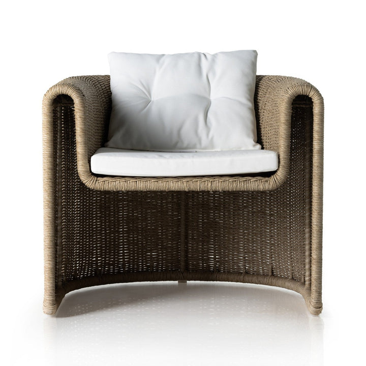 Sedona Woven Outdoor Chair - Stinson White