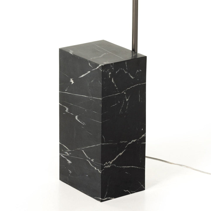 Kendall Floor Lamp - Black Marble