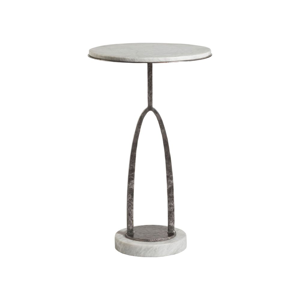 Side Tables Vega Round Spot Table - Natural Iron