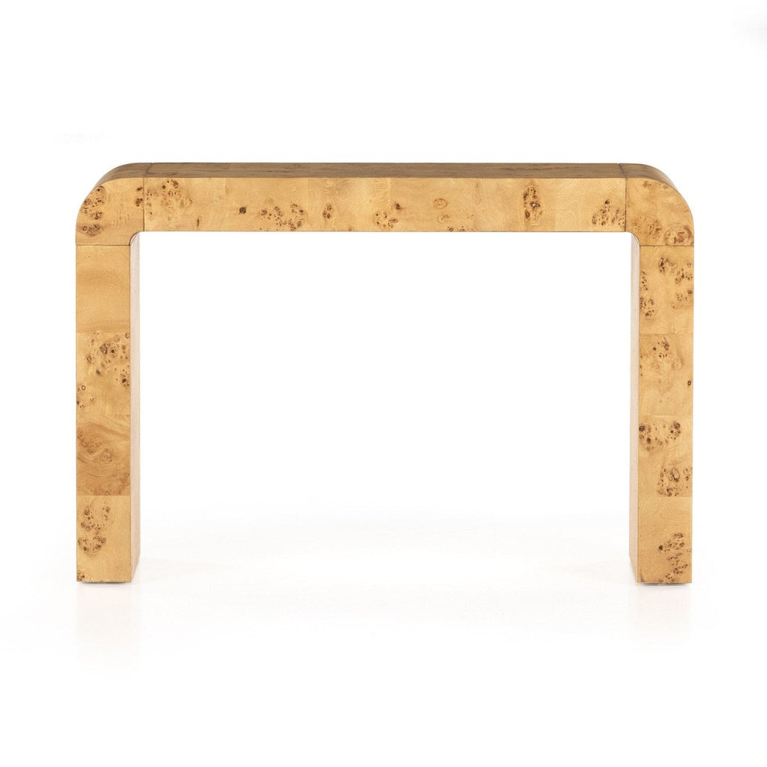 Jackson Console Table - Natural Poplar Burl