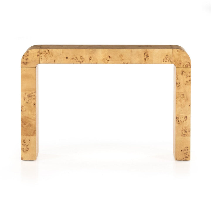 Jackson Console Table - Natural Poplar Burl