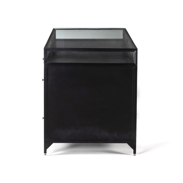 Shadow Box Executive Desk - Black