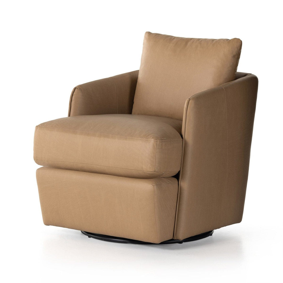 Whittaker Swivel Chair - Nantucket Taupe