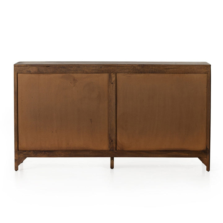 Sutton 6 Drawer Dresser - Brown Cane