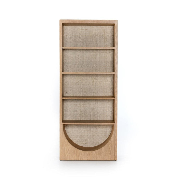 Higgs Bookcase-Four Hands-STOCKR-FH-225023-002-Bookcases & CabinetsHoney Oak Veneer-1-France and Son