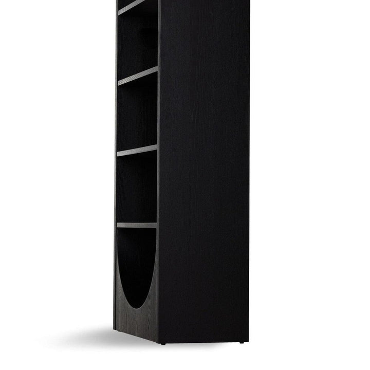 Lysanthir Bookcase - Brushed Ebony Oak