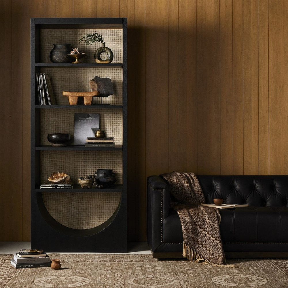 Bookcases & Etageres Lysanthir Bookcase - Brushed Ebony Oak