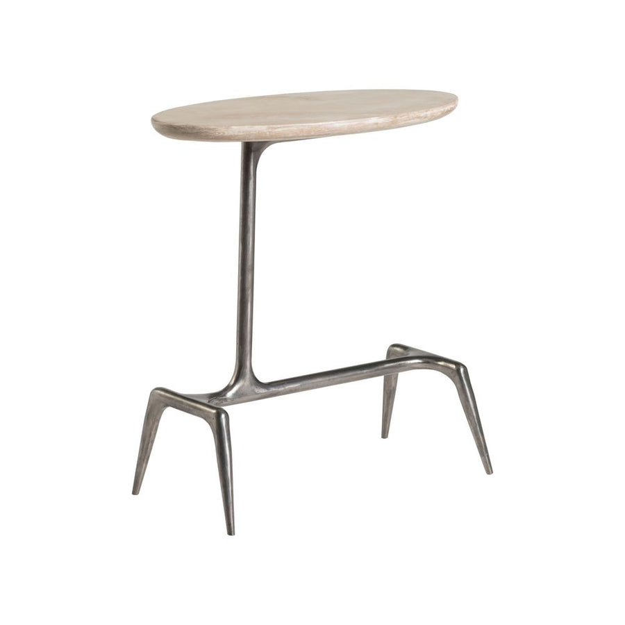 Side Tables Wilder Oval Spot Table - Natural Iron
