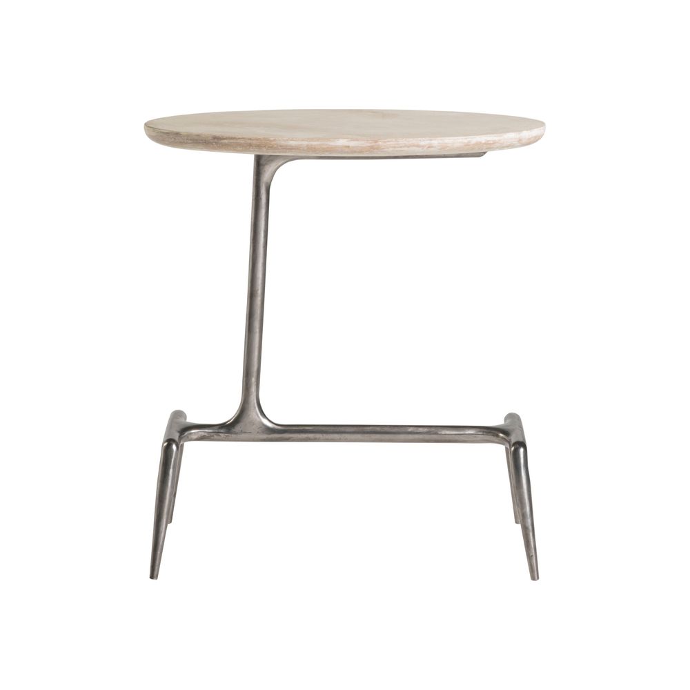 Side Tables Wilder Oval Spot Table - Natural Iron