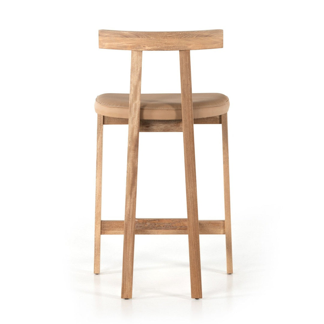 Tex Counter Stool - Natural Leather