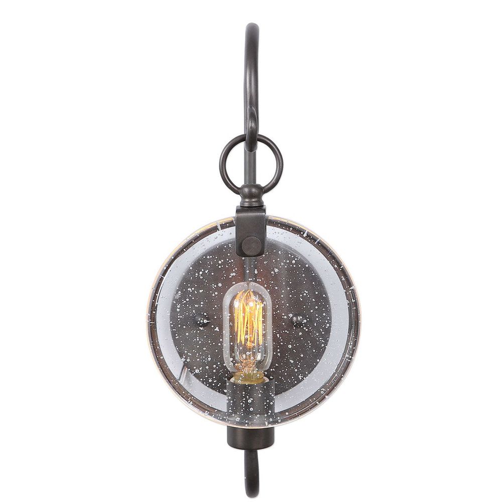 Whitten 1 Light Bronze Sconce-Uttermost-UTTM-22520-Wall Lighting-2-France and Son