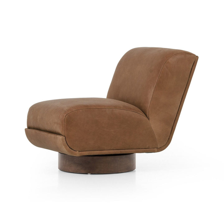 Blair Swivel Chair - Palermo Cognac