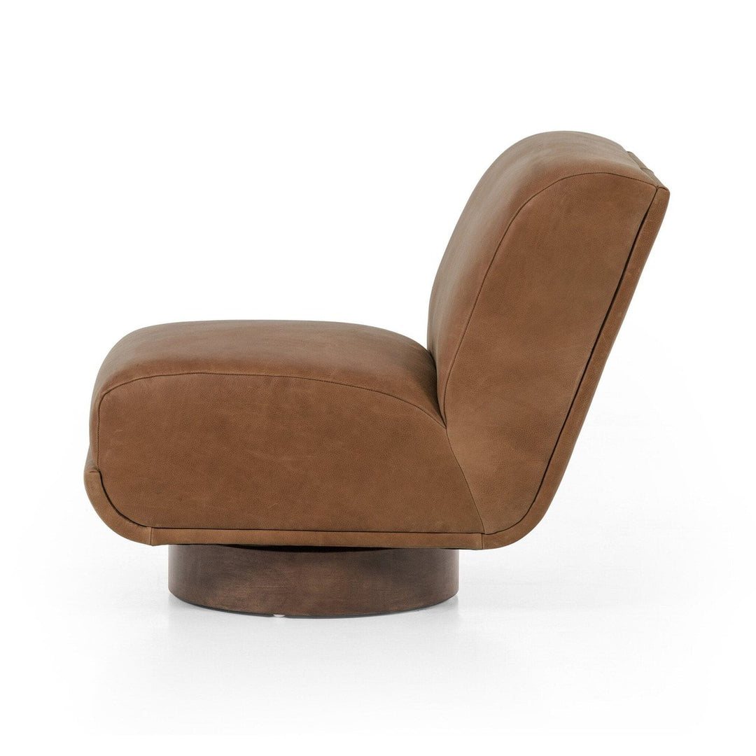 Blair Swivel Chair - Palermo Cognac