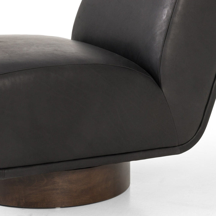 Blair Swivel Chair - Heirloom Black