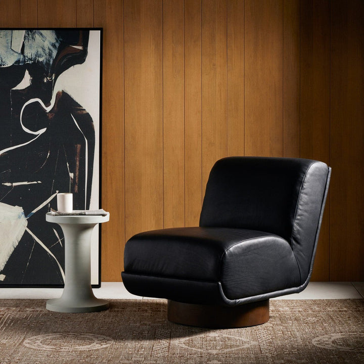 Blair Swivel Chair - Heirloom Black