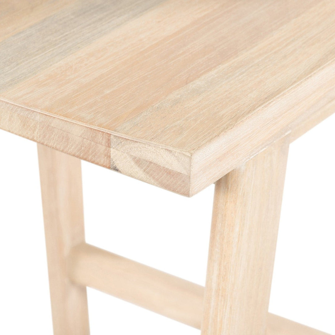 Clara Counter Stool - White Wash Mango